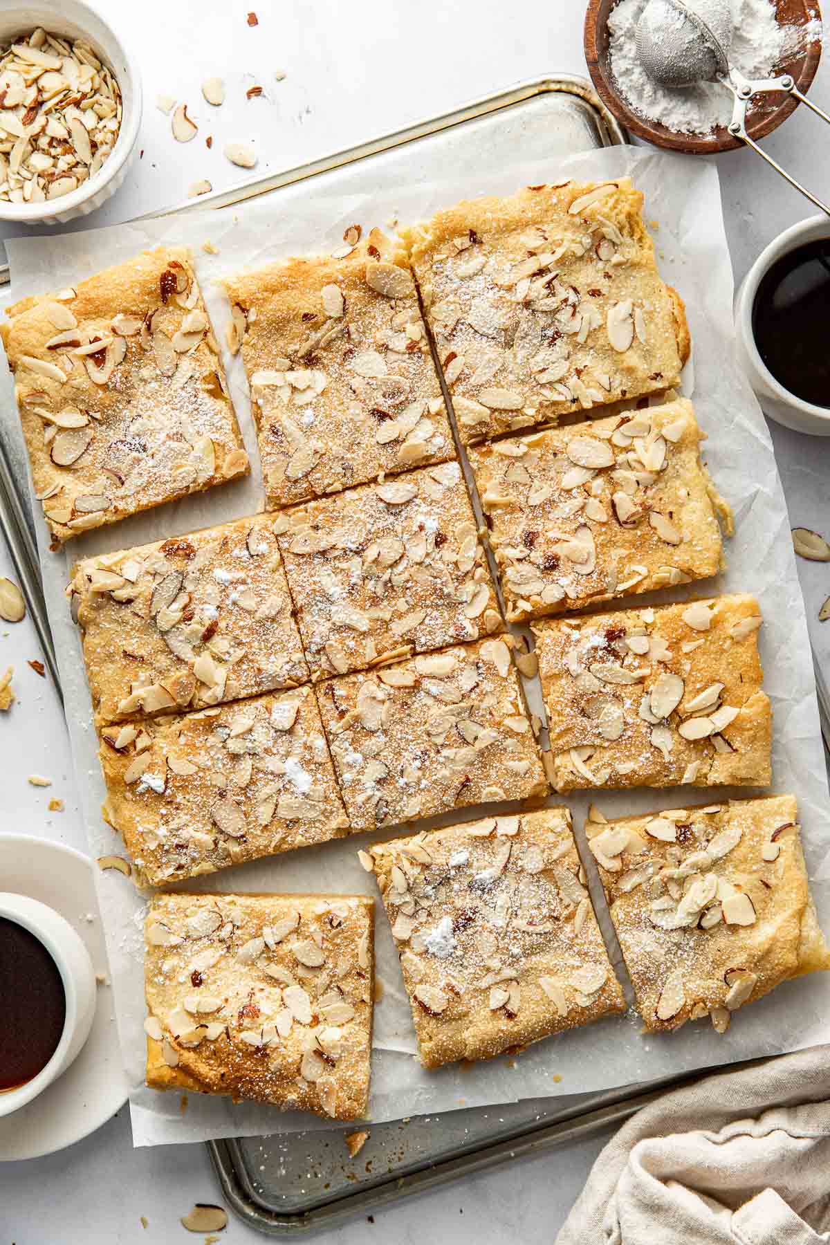 Sheet Pan Almond Puff Pastry with Frangipane